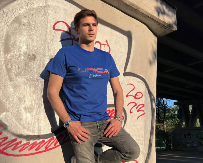 T-shirt Unica Exclusive Blu Royal