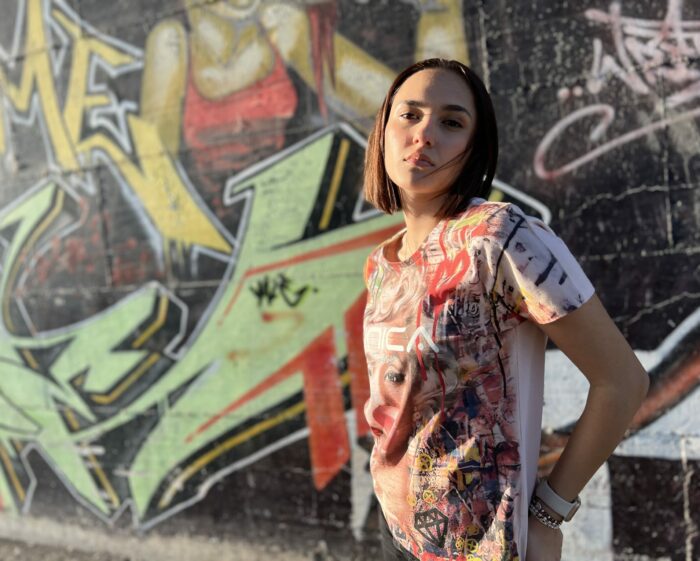 T-Shirt Unica All-over Bubblegum - immagine 2
